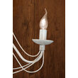 Aplica florentina antichizata 2xE14/40W, Vela WA 2-809/2 Elfenbein-Gold Orion